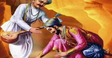 Shivaji and his guru short story