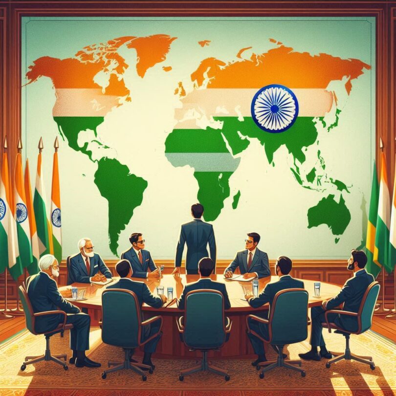 foreign policy of India an hindi essay